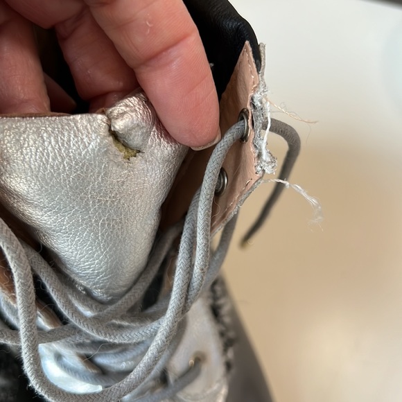 Sam Edelman Caldwell Waterproof Rain
Snow Duck Boots Silver Gray Tweed size 8 - Picture 6 of 13